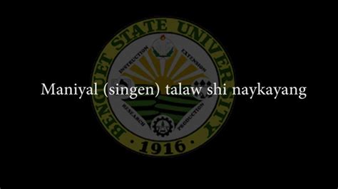 bsu hymn lyrics|BSU (Benguet State University) Hymn .